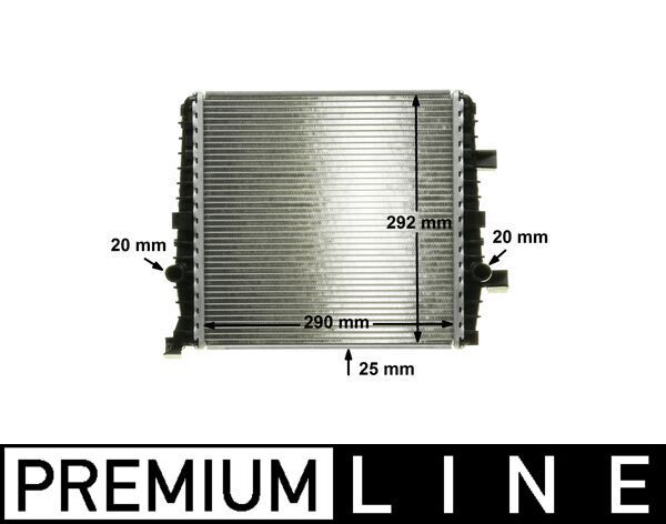 MAHLE CR 1027 000P Radiator, engine cooling