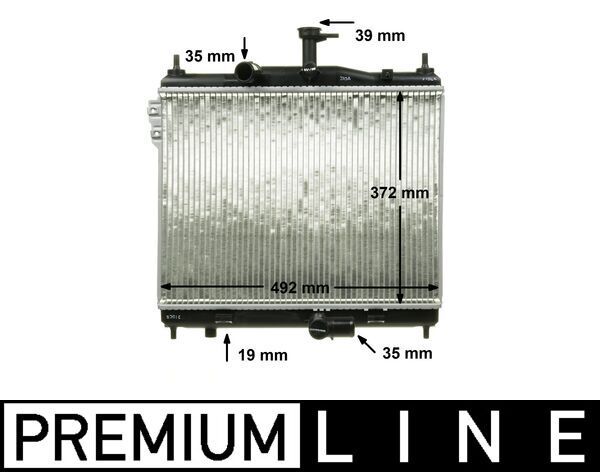 MAHLE CR 1117 000P Radiator, engine cooling