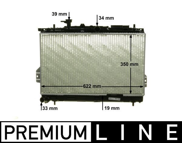 MAHLE CR 1292 000P Radiator, engine cooling