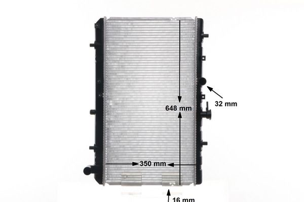 MAHLE CR 1302 000S Radiator, engine cooling