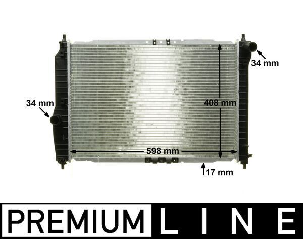 MAHLE CR 1310 000P Radiator, engine cooling