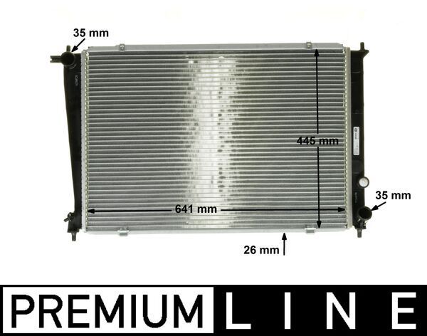 MAHLE CR 1316 000P Radiator, engine cooling