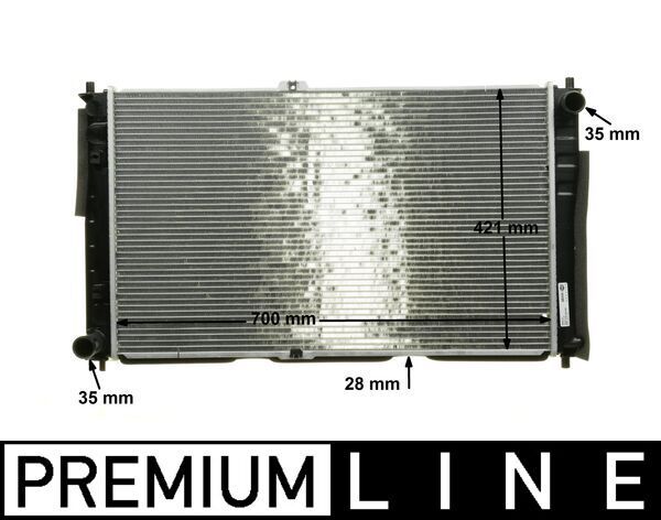 MAHLE CR 1330 000P Radiator, engine cooling
