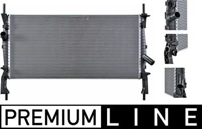 Radiator, engine cooling MAHLE CR 1362 000P
