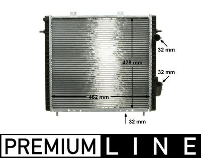 Radiator, engine cooling MAHLE CR 148 000P