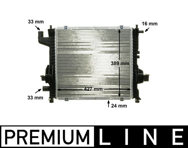 MAHLE CR 153 000P Radiator, engine cooling