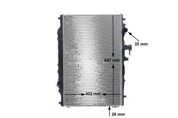 MAHLE CR 160 000S Radiator, engine cooling