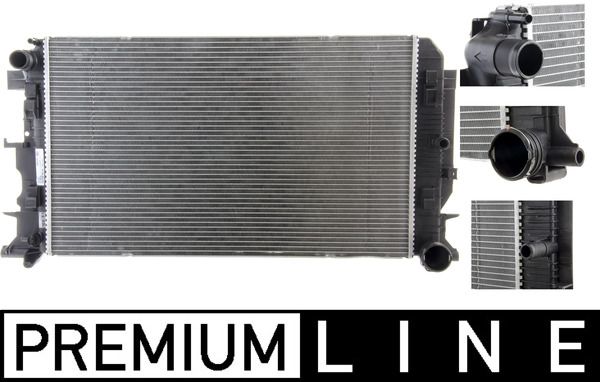MAHLE CR 1719 000P Radiator, engine cooling