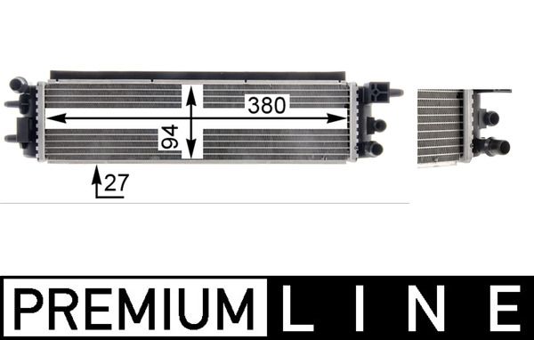 MAHLE CR 1969 000P Radiator, engine cooling