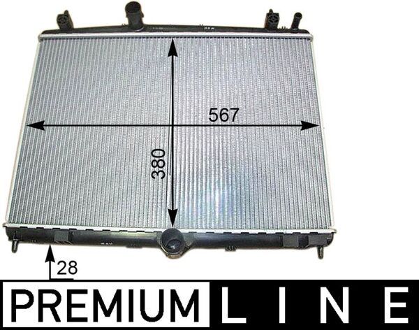 MAHLE CR 2113 000P Radiator, engine cooling