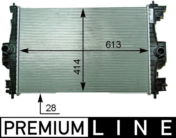 MAHLE CR 2121 000P Radiator, engine cooling