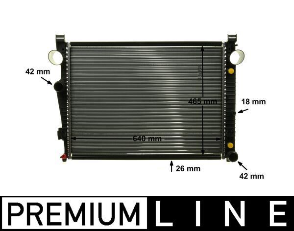MAHLE CR 2208 000P Radiator, engine cooling