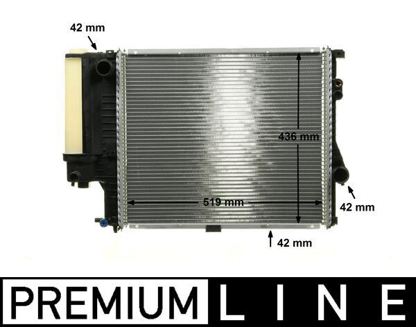 MAHLE CR 244 000P Radiator, engine cooling