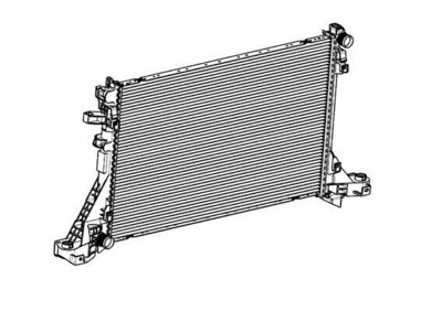Radiator, engine cooling MAHLE CR 2724 000P
