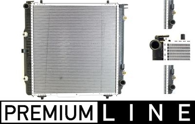 Radiator, engine cooling MAHLE CR 285 000P