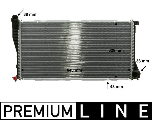 MAHLE CR 288 000P Radiator, engine cooling