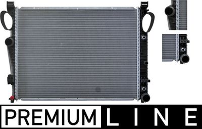 Radiator, engine cooling MAHLE CR 302 000P