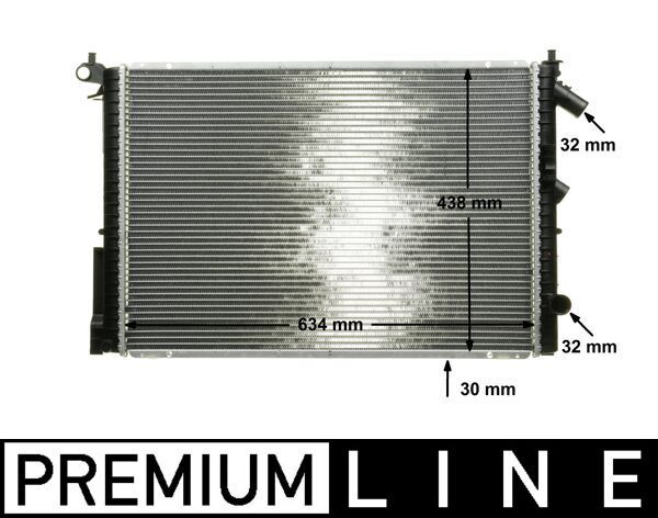 MAHLE CR 312 000P Radiator, engine cooling