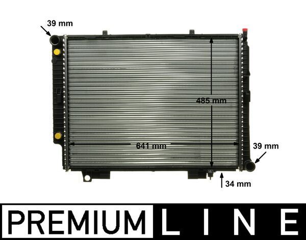 MAHLE CR 316 000P Radiator, engine cooling