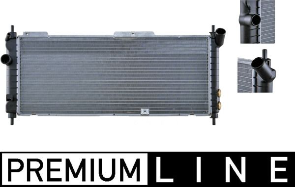 MAHLE CR 355 000P Radiator, engine cooling