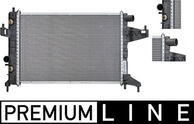 Radiator, engine cooling MAHLE CR 390 000P