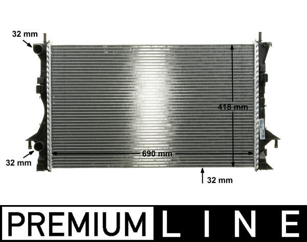 MAHLE CR 461 000P Radiator, engine cooling