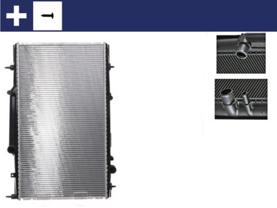 Radiator, engine cooling MAHLE CR 503 000S