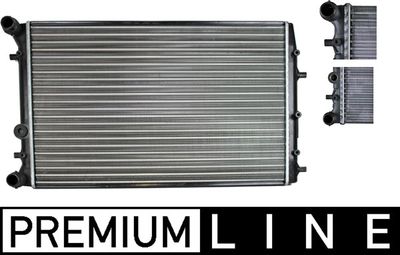 Radiator, engine cooling MAHLE CR 505 000P