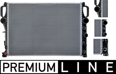 Radiator, engine cooling MAHLE CR 513 000P