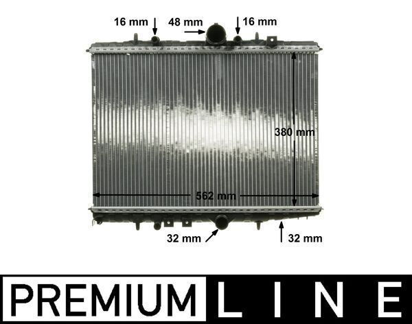 MAHLE CR 514 000P Radiator, engine cooling