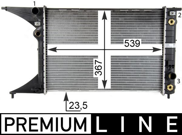 MAHLE CR 559 000P Radiator, engine cooling