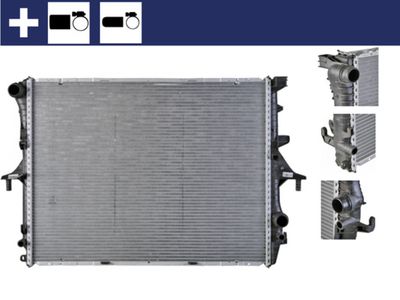 Radiator, engine cooling MAHLE CR 568 000S
