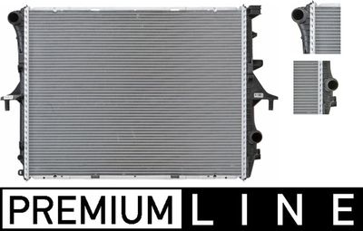 Radiator, engine cooling MAHLE CR 571 000P