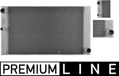 Radiator, engine cooling MAHLE CR 572 000P