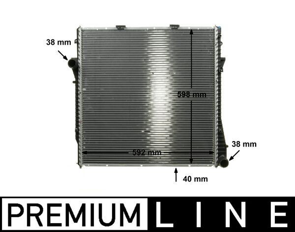 MAHLE CR 573 000P Radiator, engine cooling