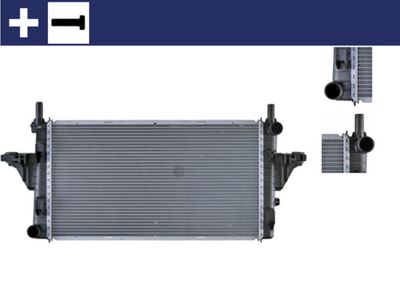 Radiator, engine cooling MAHLE CR 609 000S