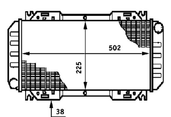 MAHLE CR 619 000S Radiator, engine cooling