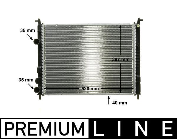 MAHLE CR 645 000P Radiator, engine cooling