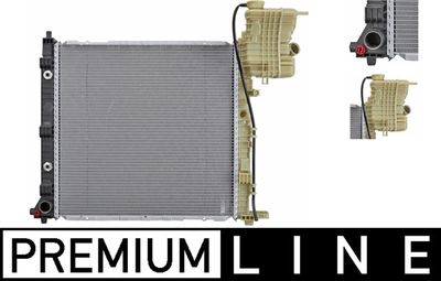 Radiator, engine cooling MAHLE CR 680 000P