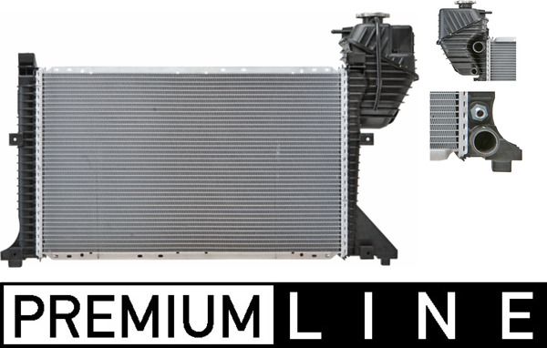 MAHLE CR 711 000P Radiator, engine cooling
