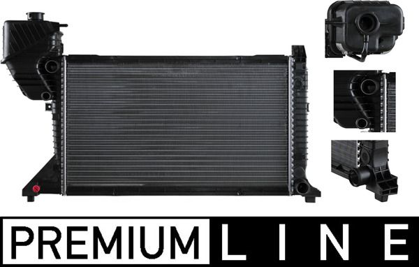 MAHLE CR 727 000P Radiator, engine cooling