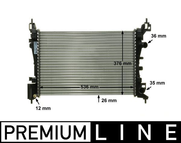 MAHLE CR 774 000P Radiator, engine cooling