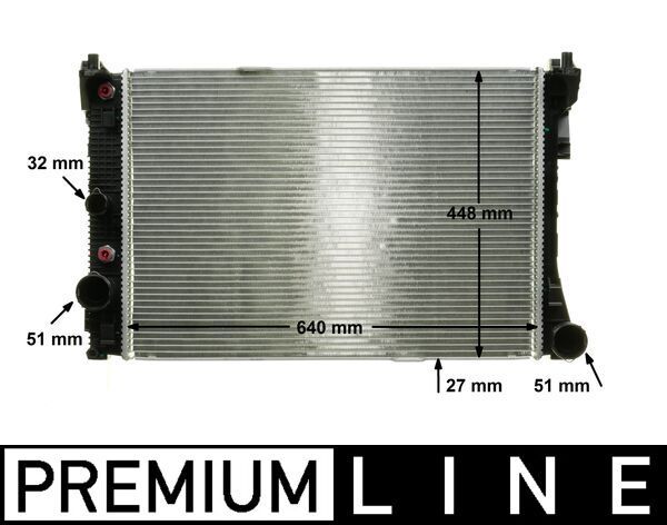 MAHLE CR 988 000P Radiator, engine cooling