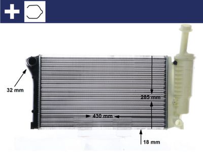 Radiator, engine cooling MAHLE CR 10 000S