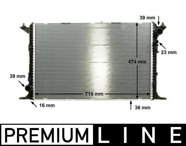 MAHLE CR 1026 000P Radiator, engine cooling