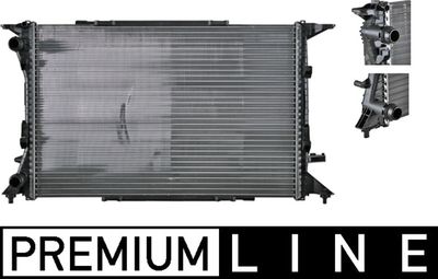 Radiator, engine cooling MAHLE CR 1060 000P