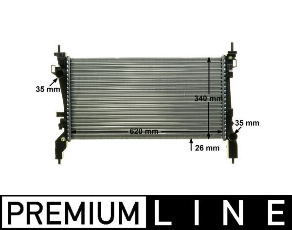 MAHLE CR 1130 000P Radiator, engine cooling