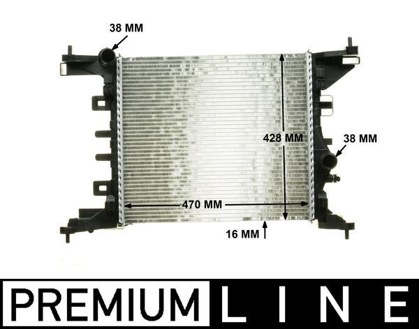 MAHLE CR 1187 000P Radiator, engine cooling