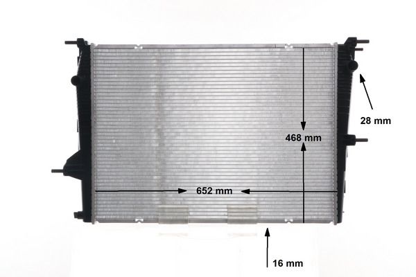 MAHLE CR 1197 000S Radiator, engine cooling