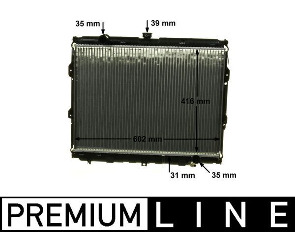 MAHLE CR 1319 000P Radiator, engine cooling
